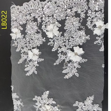 ہاتھ سے تیار کردہ سونے کی 3D شادی کا لیس