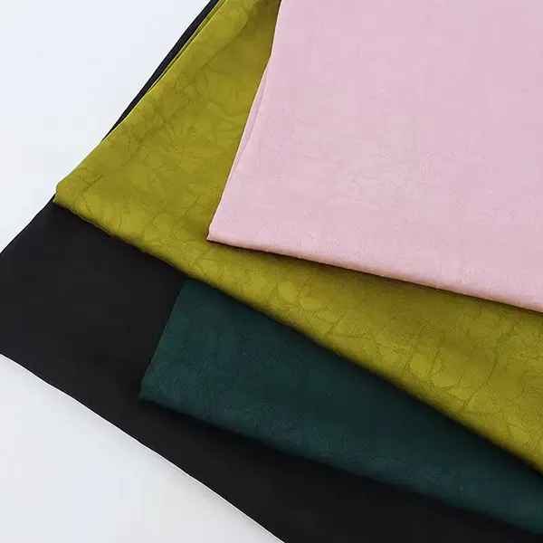 Textured Raised Emboss Colorful Radial Cationic Jacquard Fabric For Dresses Textured Raised Emboss Colorful Radial Cationic Jacquard Fabric For Dresses
